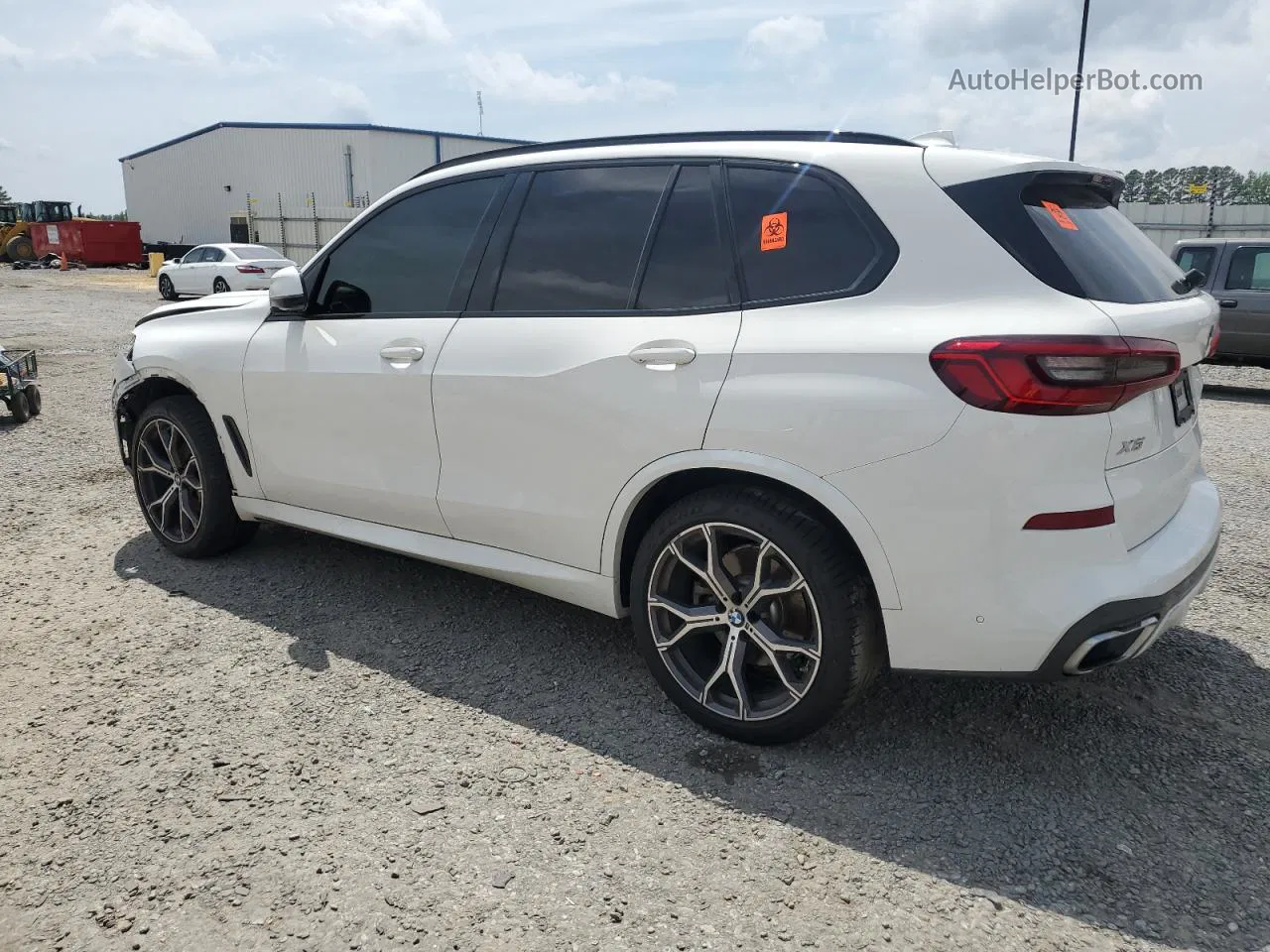 2020 Bmw X5 Sdrive 40i White vin: 5UXCR4C09L9B06874