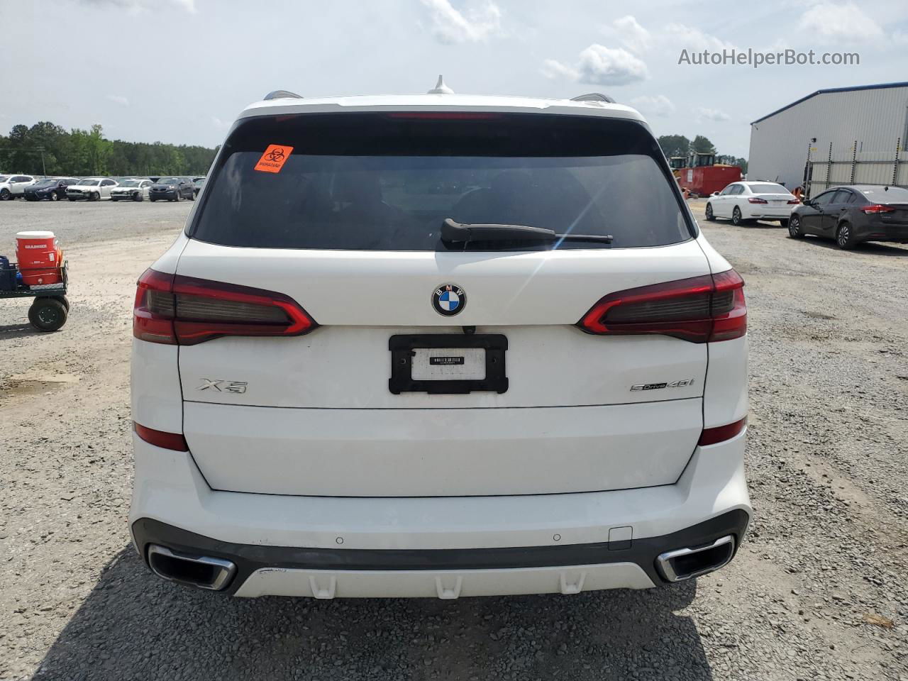 2020 Bmw X5 Sdrive 40i White vin: 5UXCR4C09L9B06874