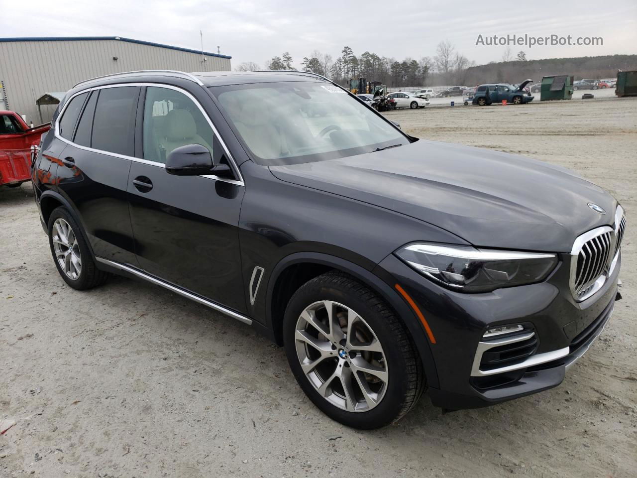 2020 Bmw X5 Sdrive 40i Gray vin: 5UXCR4C09L9B21066