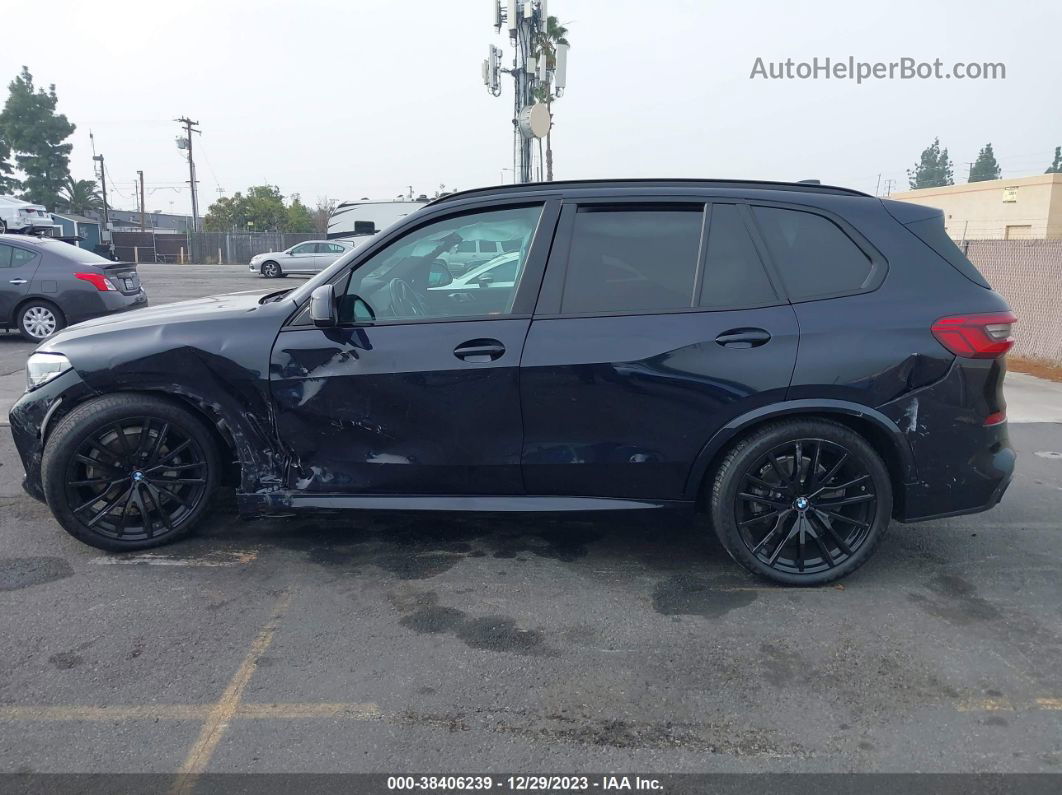 2020 Bmw X5 Sdrive40i Dark Blue vin: 5UXCR4C09L9B32357