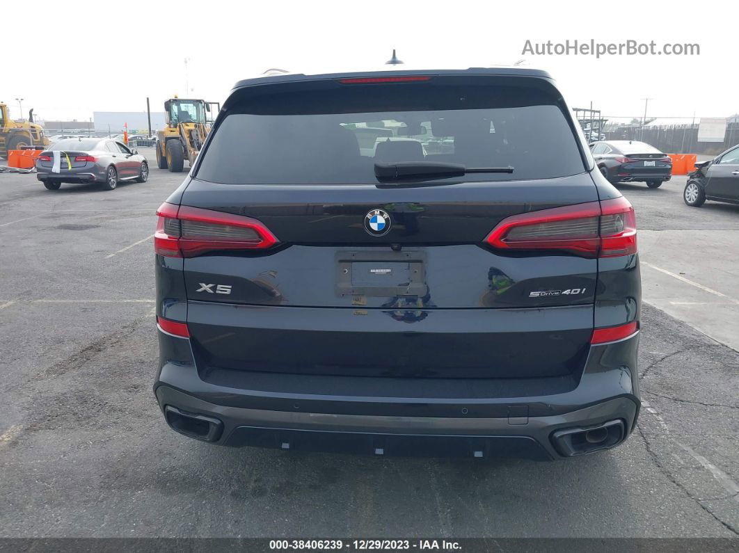 2020 Bmw X5 Sdrive40i Dark Blue vin: 5UXCR4C09L9B32357