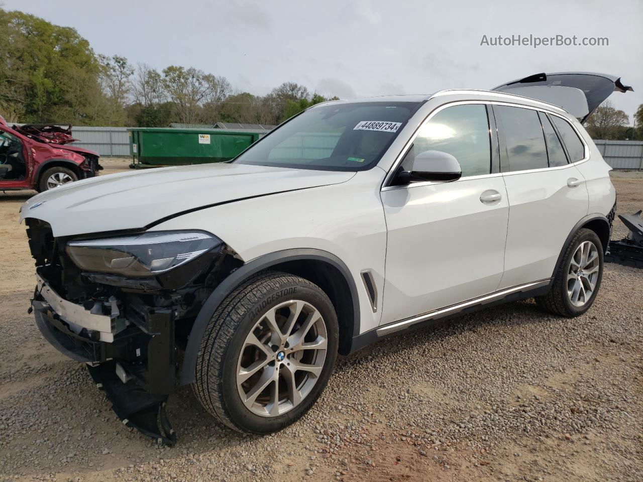 2020 Bmw X5 Sdrive 40i White vin: 5UXCR4C09L9B43312