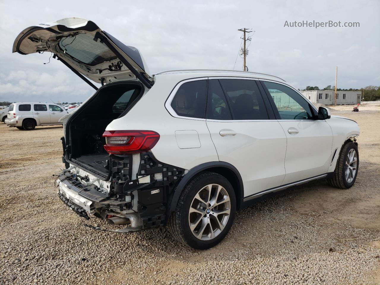 2020 Bmw X5 Sdrive 40i White vin: 5UXCR4C09L9B43312