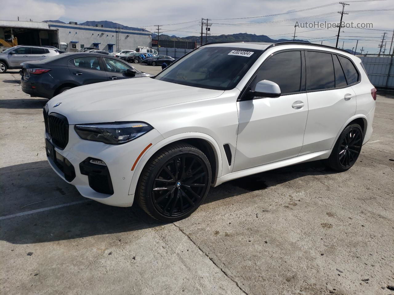 2020 Bmw X5 Sdrive 40i White vin: 5UXCR4C09L9D41730