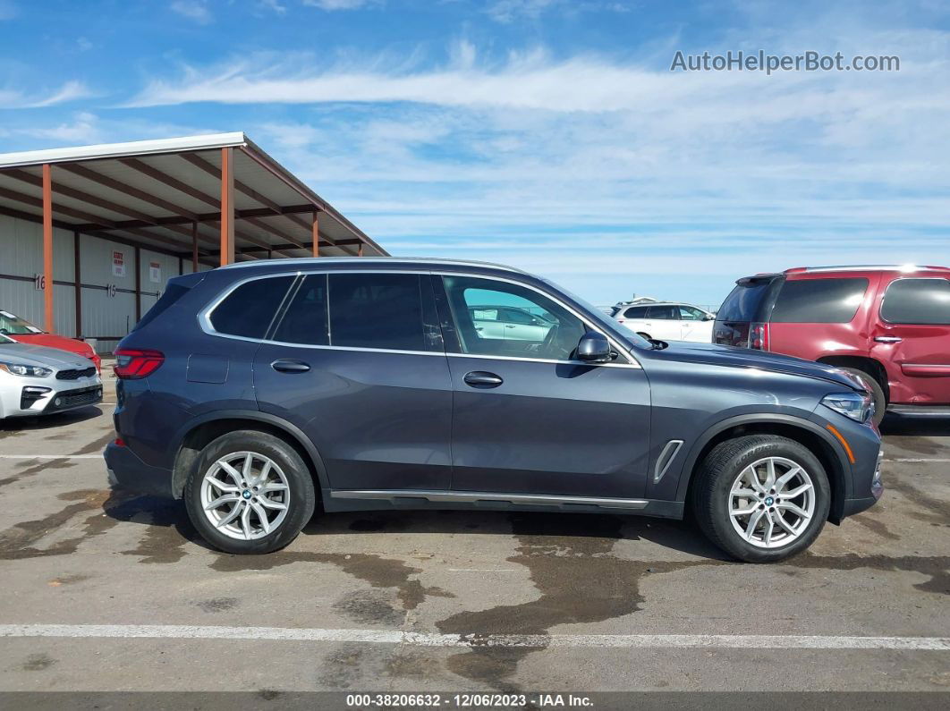 2020 Bmw X5 Sdrive40i Blue vin: 5UXCR4C09LLT18769