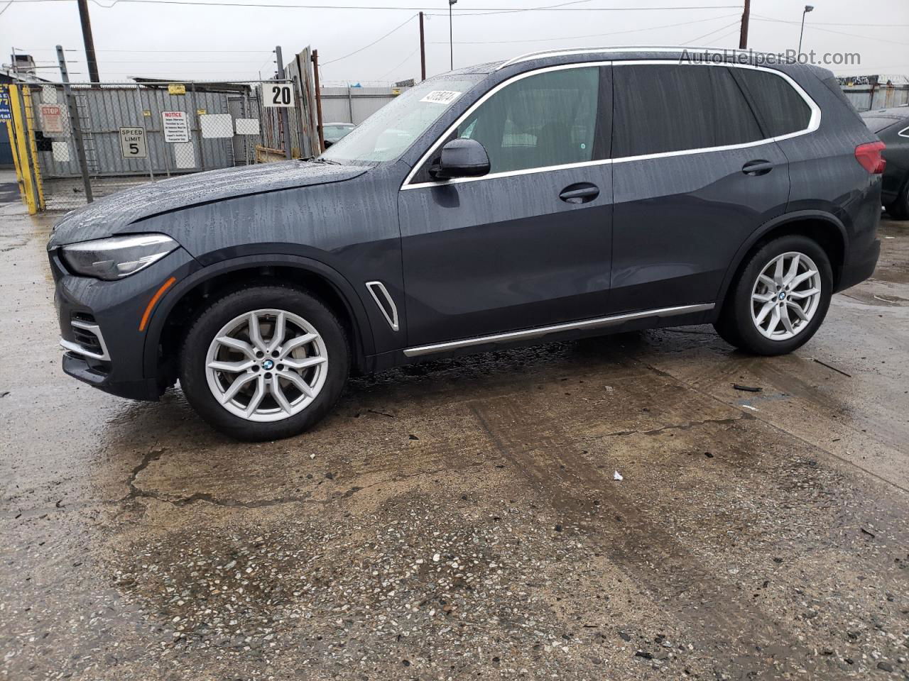 2020 Bmw X5 Sdrive 40i Gray vin: 5UXCR4C09LLT18769