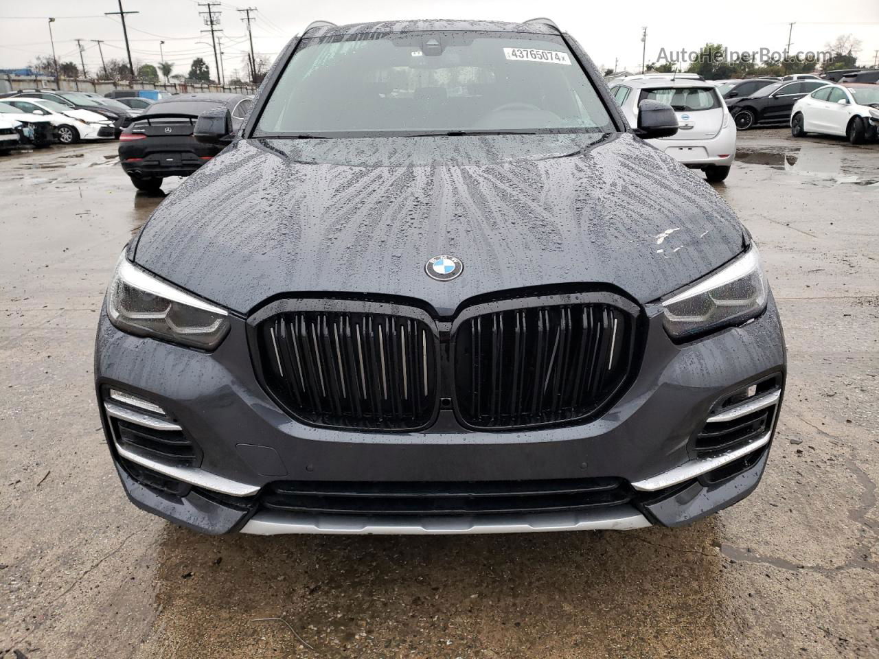 2020 Bmw X5 Sdrive 40i Gray vin: 5UXCR4C09LLT18769