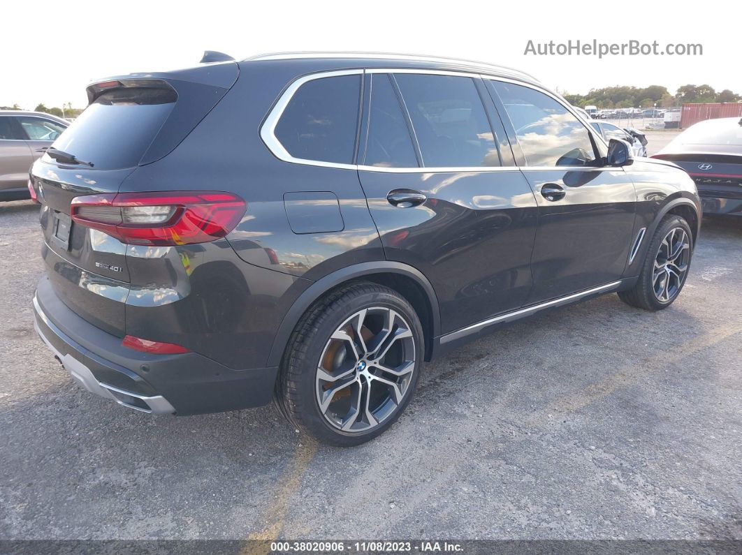 2020 Bmw X5 Sdrive40i Black vin: 5UXCR4C09LLT19632