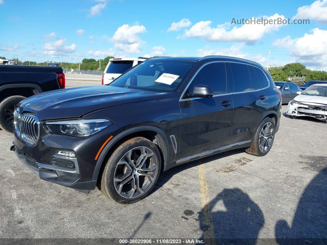 2020 Bmw X5 Sdrive40i Black vin: 5UXCR4C09LLT19632