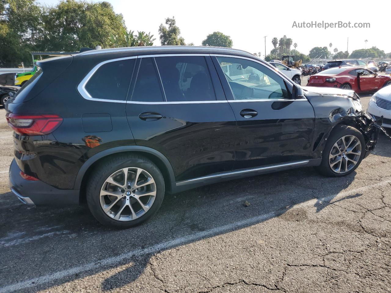 2020 Bmw X5 Sdrive 40i Black vin: 5UXCR4C0XL9B48485