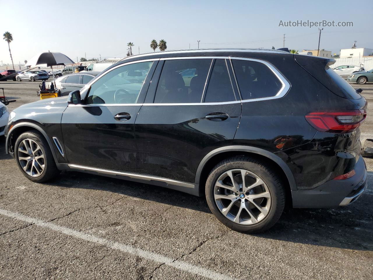 2020 Bmw X5 Sdrive 40i Черный vin: 5UXCR4C0XL9B48485