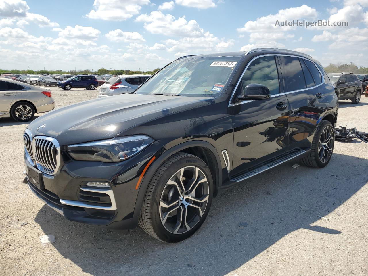 2020 Bmw X5 Sdrive 40i Black vin: 5UXCR4C0XL9D04914