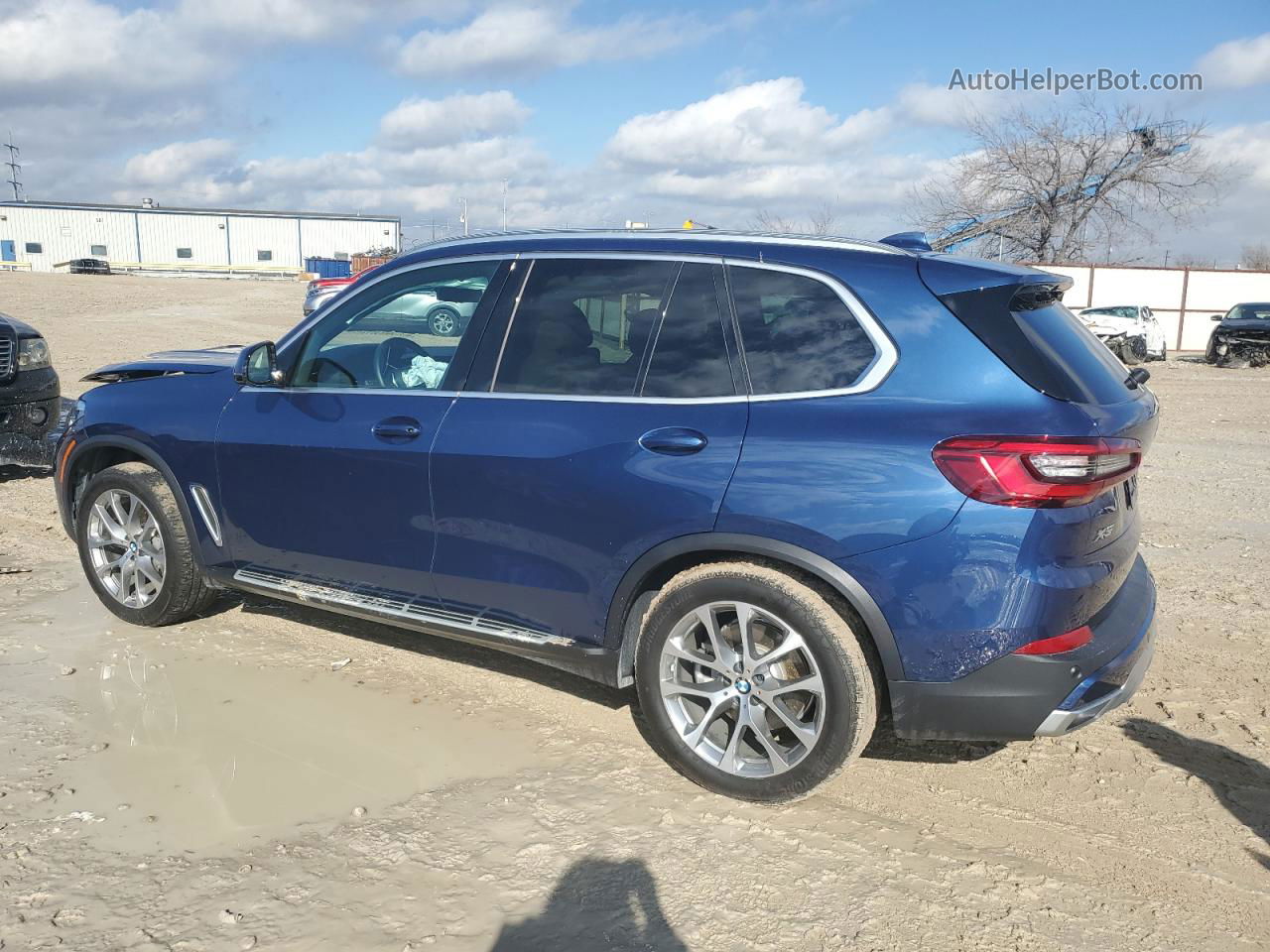 2020 Bmw X5 Sdrive 40i Blue vin: 5UXCR4C0XLLE30953