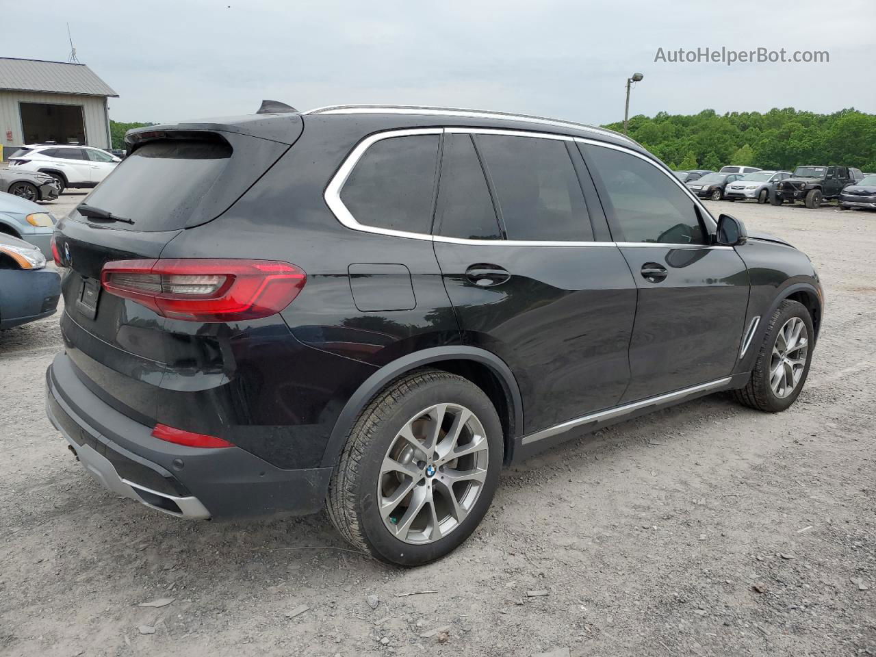 2020 Bmw X5 Xdrive40i Black vin: 5UXCR6C00L9B13689