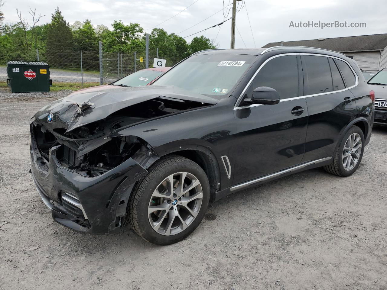 2020 Bmw X5 Xdrive40i Black vin: 5UXCR6C00L9B13689