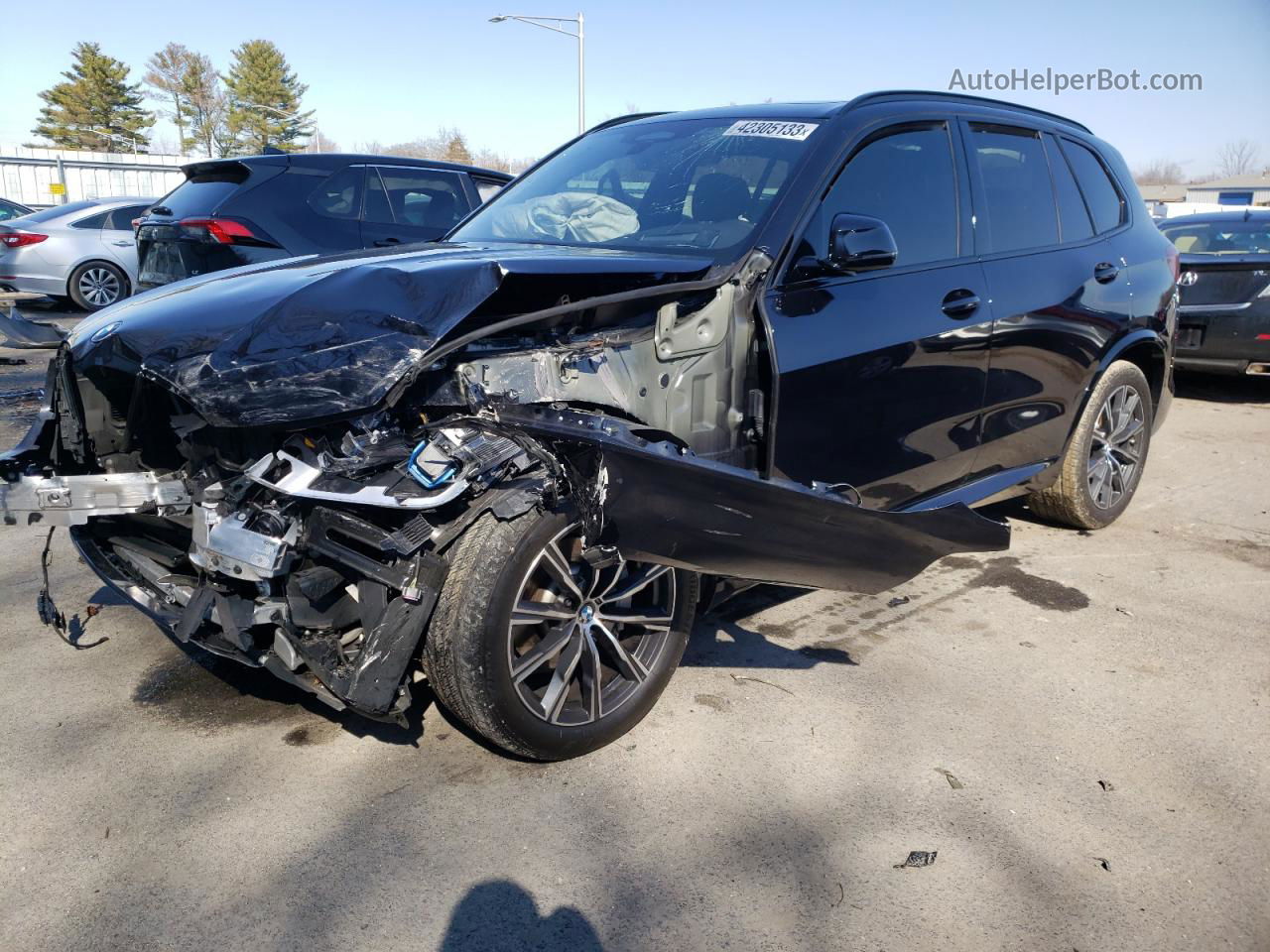 2020 Bmw X5 Xdrive40i Black vin: 5UXCR6C00L9B64321