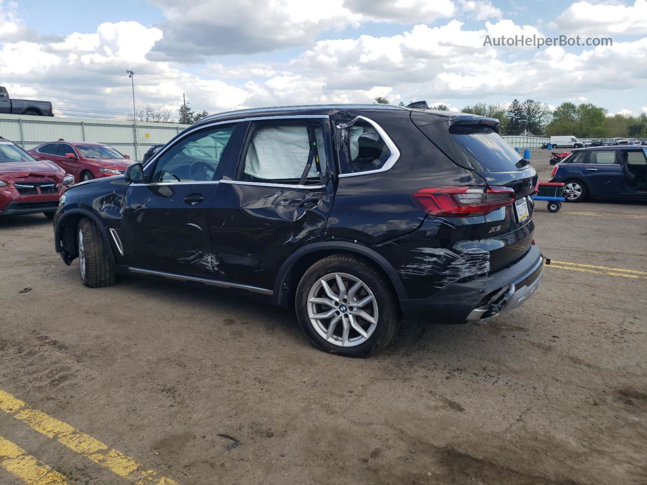 2020 Bmw X5 Xdrive40i Black vin: 5UXCR6C00L9B79594