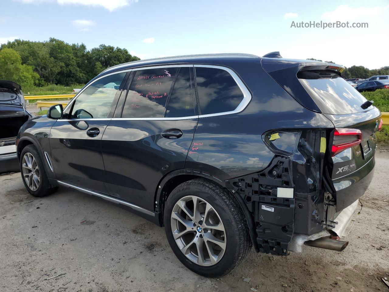 2020 Bmw X5 Xdrive40i Gray vin: 5UXCR6C00LLL76247