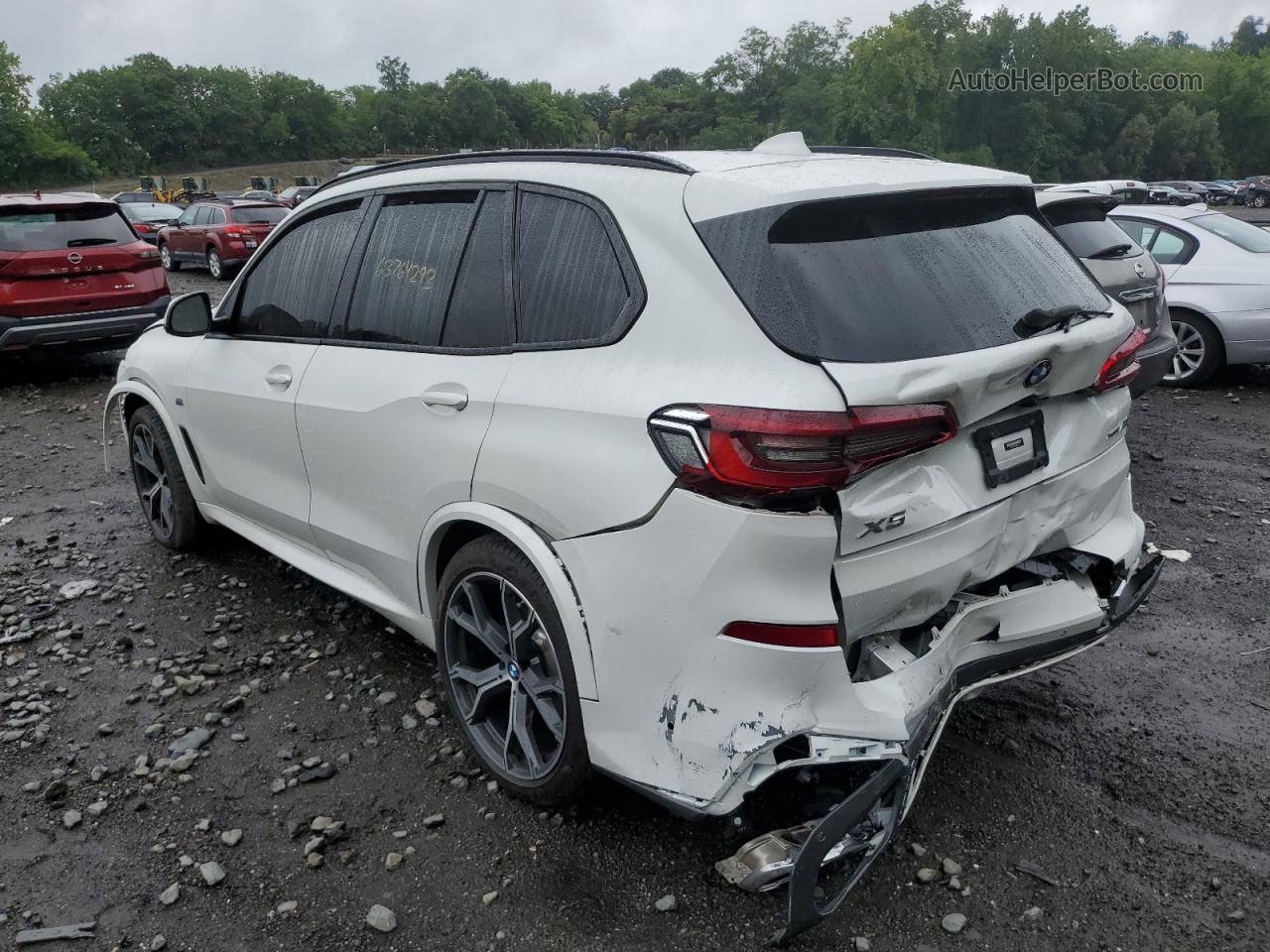 2020 Bmw X5 Xdrive40i White vin: 5UXCR6C01L9C05894