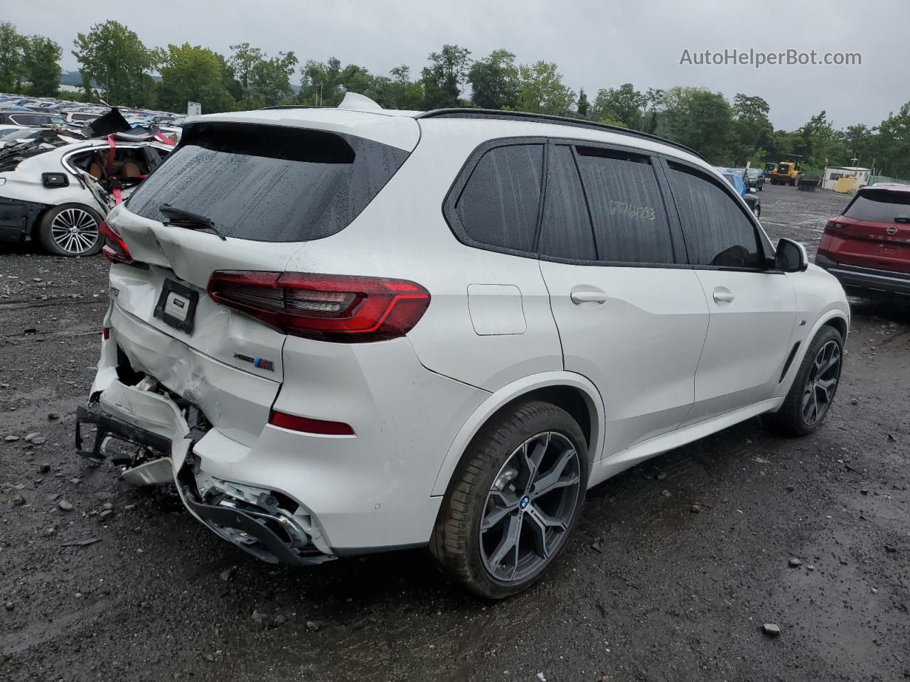 2020 Bmw X5 Xdrive40i White vin: 5UXCR6C01L9C05894