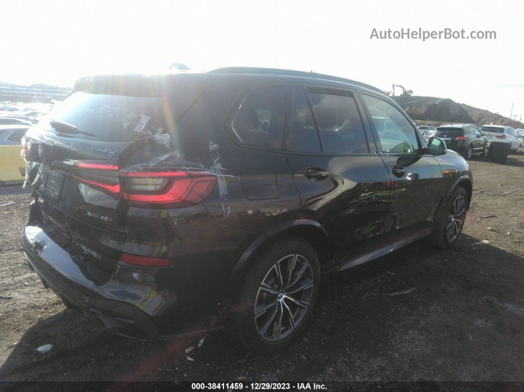 2020 Bmw X5 Xdrive40i Black vin: 5UXCR6C01L9C11601