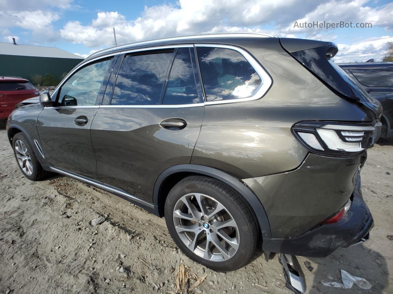 2020 Bmw X5 Xdrive40i Зеленый vin: 5UXCR6C01L9C37342