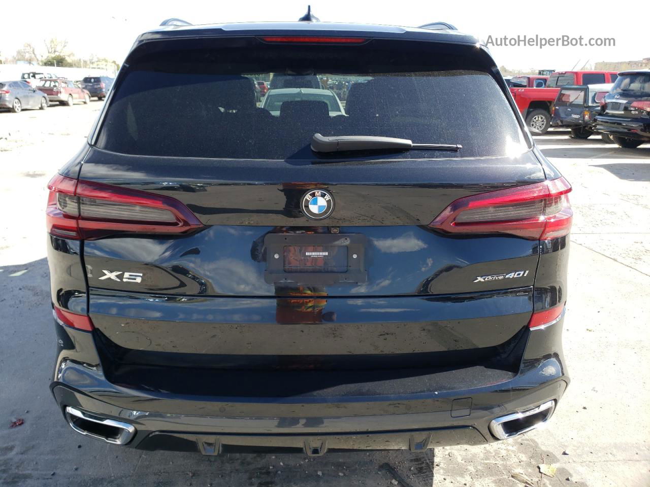 2020 Bmw X5 Xdrive40i Black vin: 5UXCR6C01L9C82250