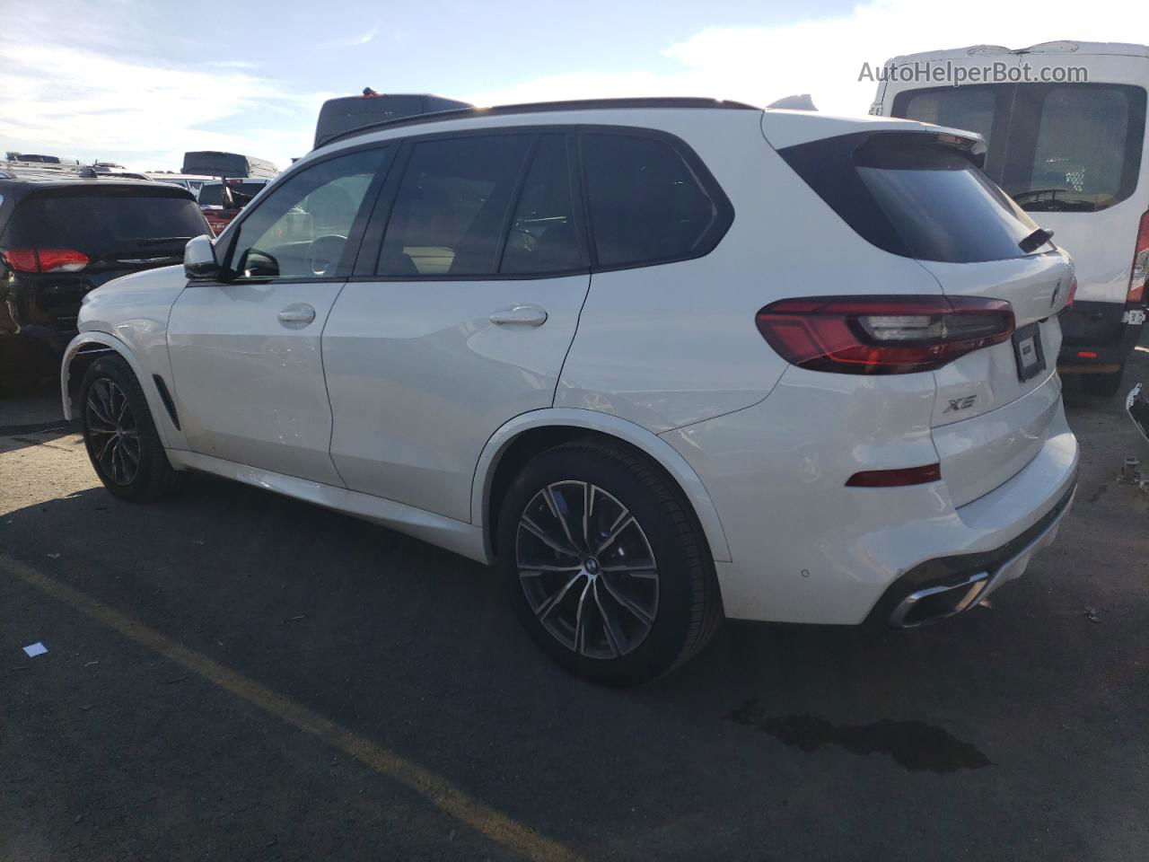 2020 Bmw X5 Xdrive40i Белый vin: 5UXCR6C01LLL76970