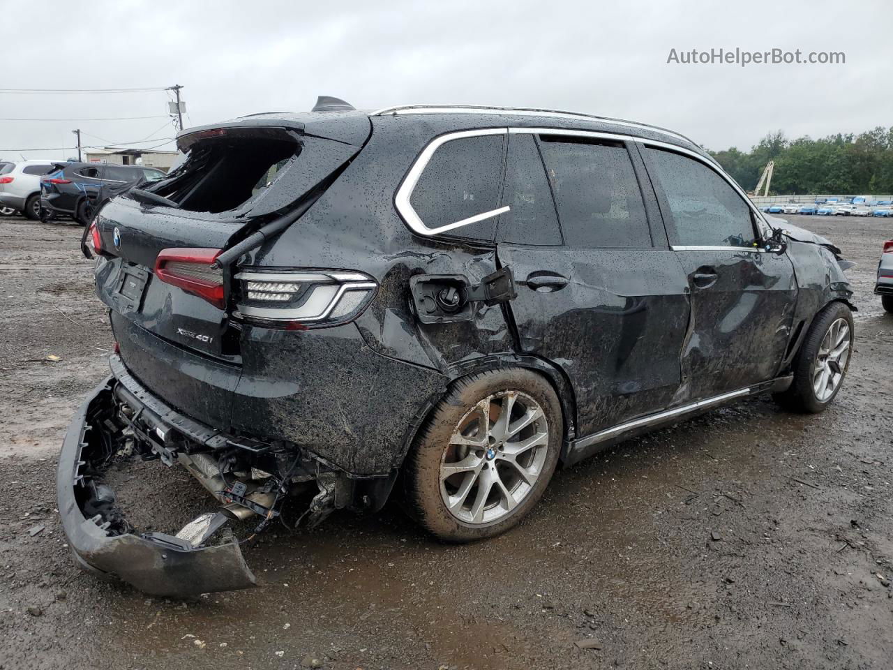 2020 Bmw X5 Xdrive40i Black vin: 5UXCR6C01LLL79982