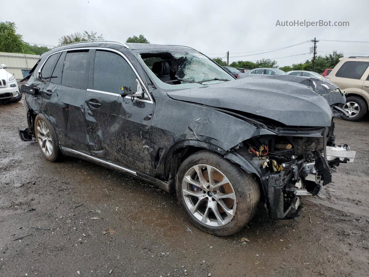 2020 Bmw X5 Xdrive40i Black vin: 5UXCR6C01LLL79982