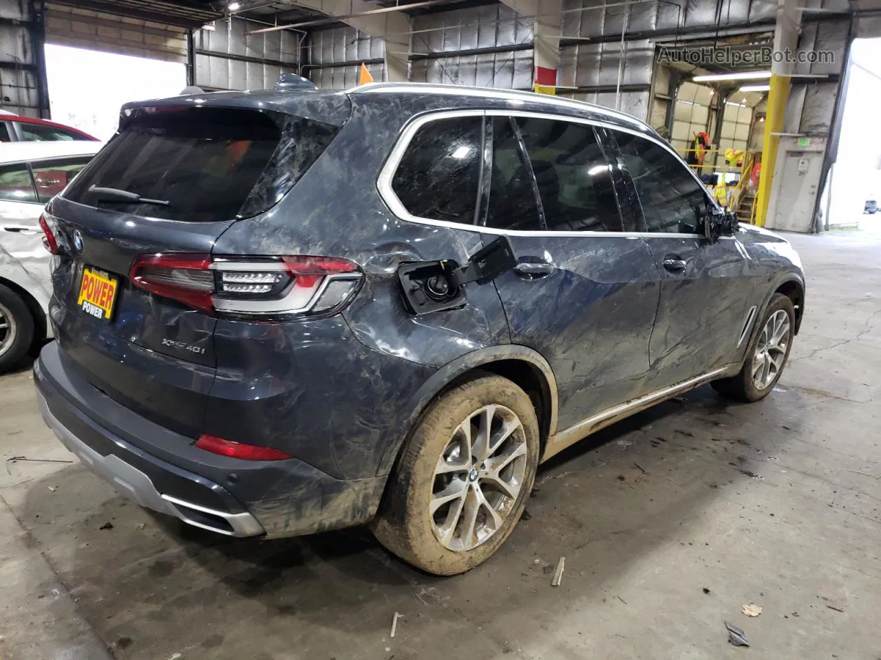 2020 Bmw X5 Xdrive40i Gray vin: 5UXCR6C02L9B29490