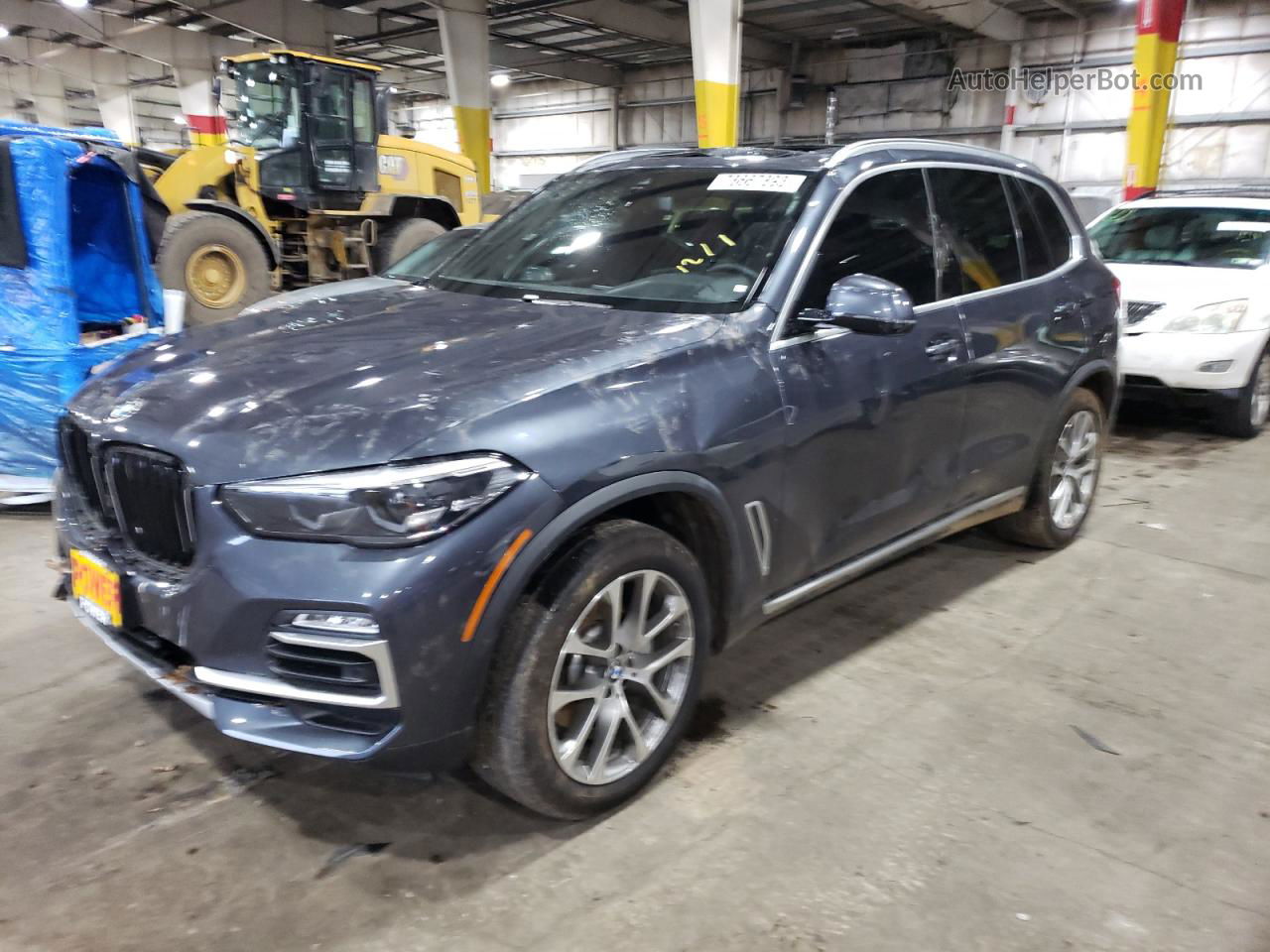 2020 Bmw X5 Xdrive40i Gray vin: 5UXCR6C02L9B29490