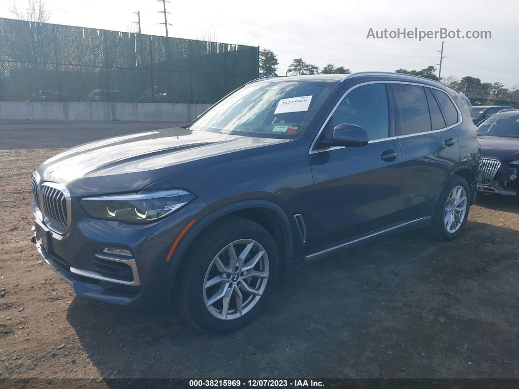 2020 Bmw X5 Xdrive40i Gray vin: 5UXCR6C02L9B72730