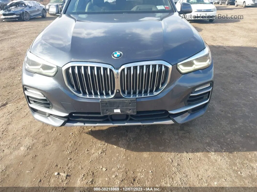 2020 Bmw X5 Xdrive40i Gray vin: 5UXCR6C02L9B72730