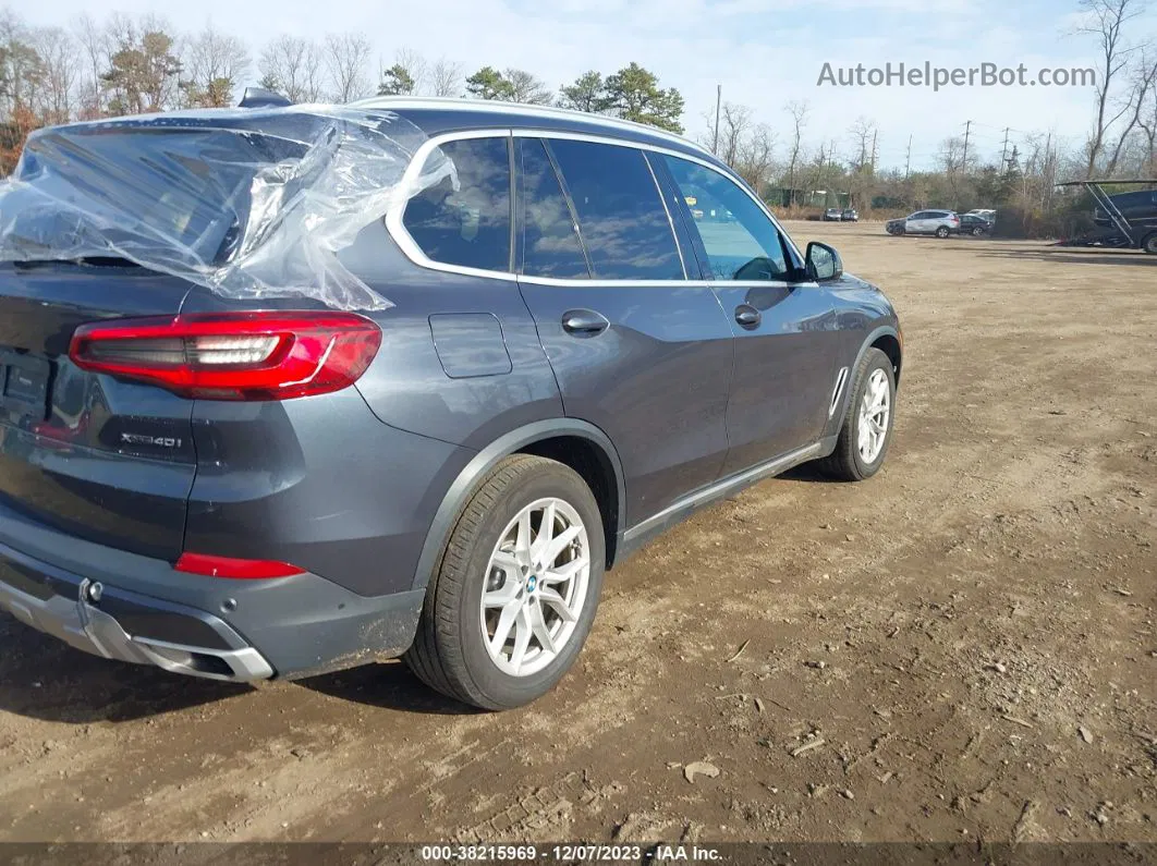 2020 Bmw X5 Xdrive40i Gray vin: 5UXCR6C02L9B72730