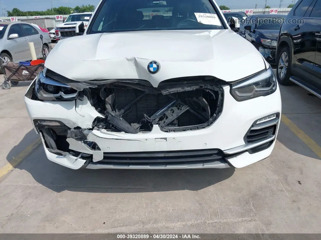 2020 Bmw X5 Xdrive40i White vin: 5UXCR6C02L9B98423