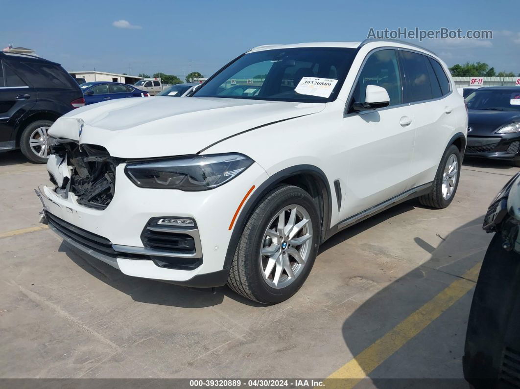 2020 Bmw X5 Xdrive40i White vin: 5UXCR6C02L9B98423