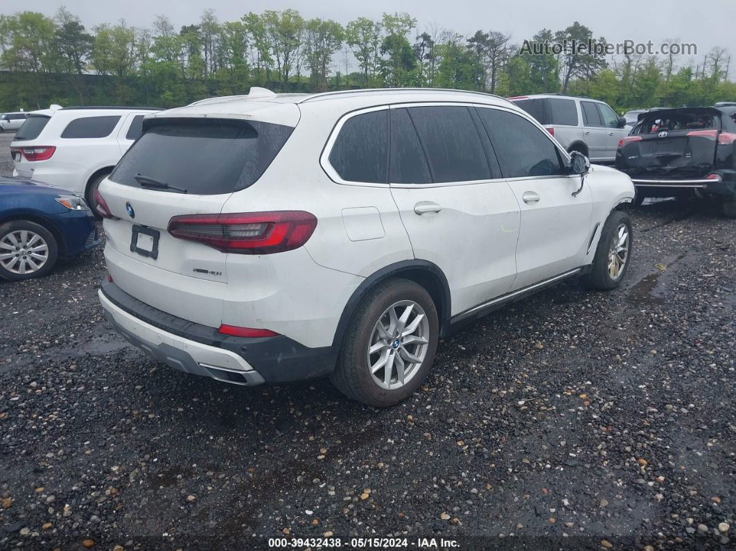 2020 Bmw X5 Xdrive40i White vin: 5UXCR6C02L9C34868