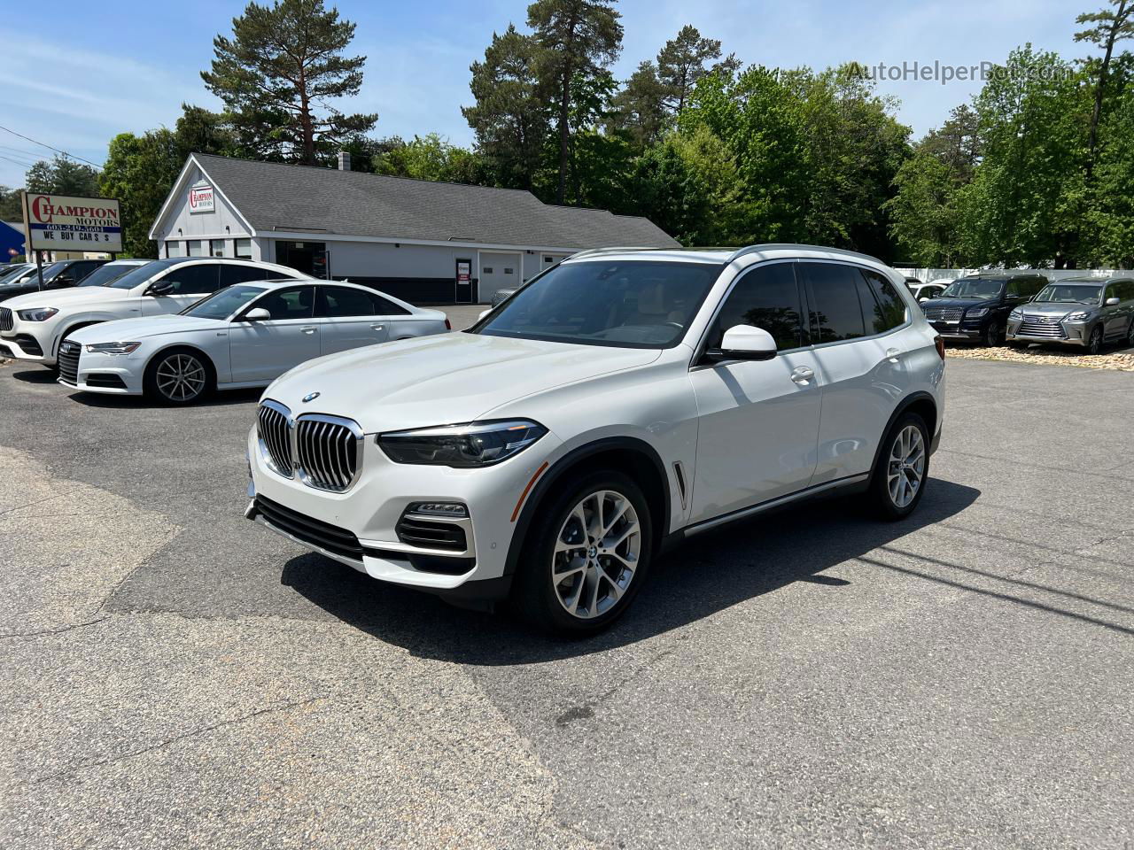 2020 Bmw X5 Xdrive40i White vin: 5UXCR6C02L9C40492