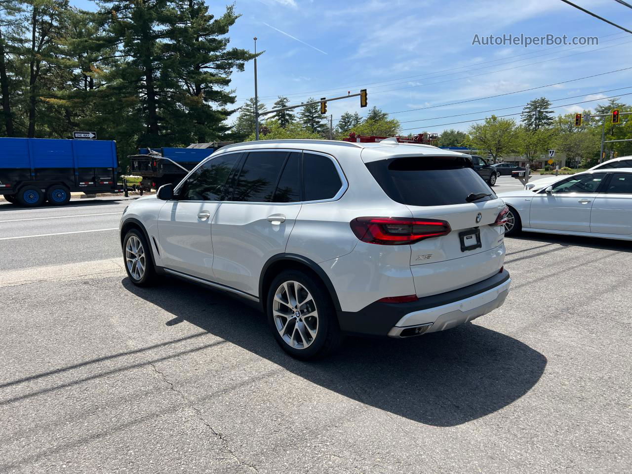 2020 Bmw X5 Xdrive40i White vin: 5UXCR6C02L9C40492