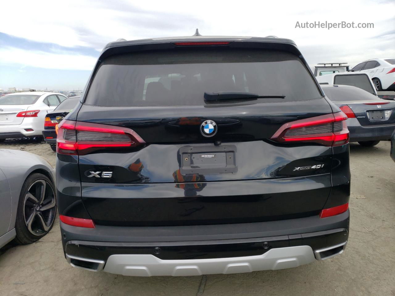 2020 Bmw X5 Xdrive40i Черный vin: 5UXCR6C02L9D63449