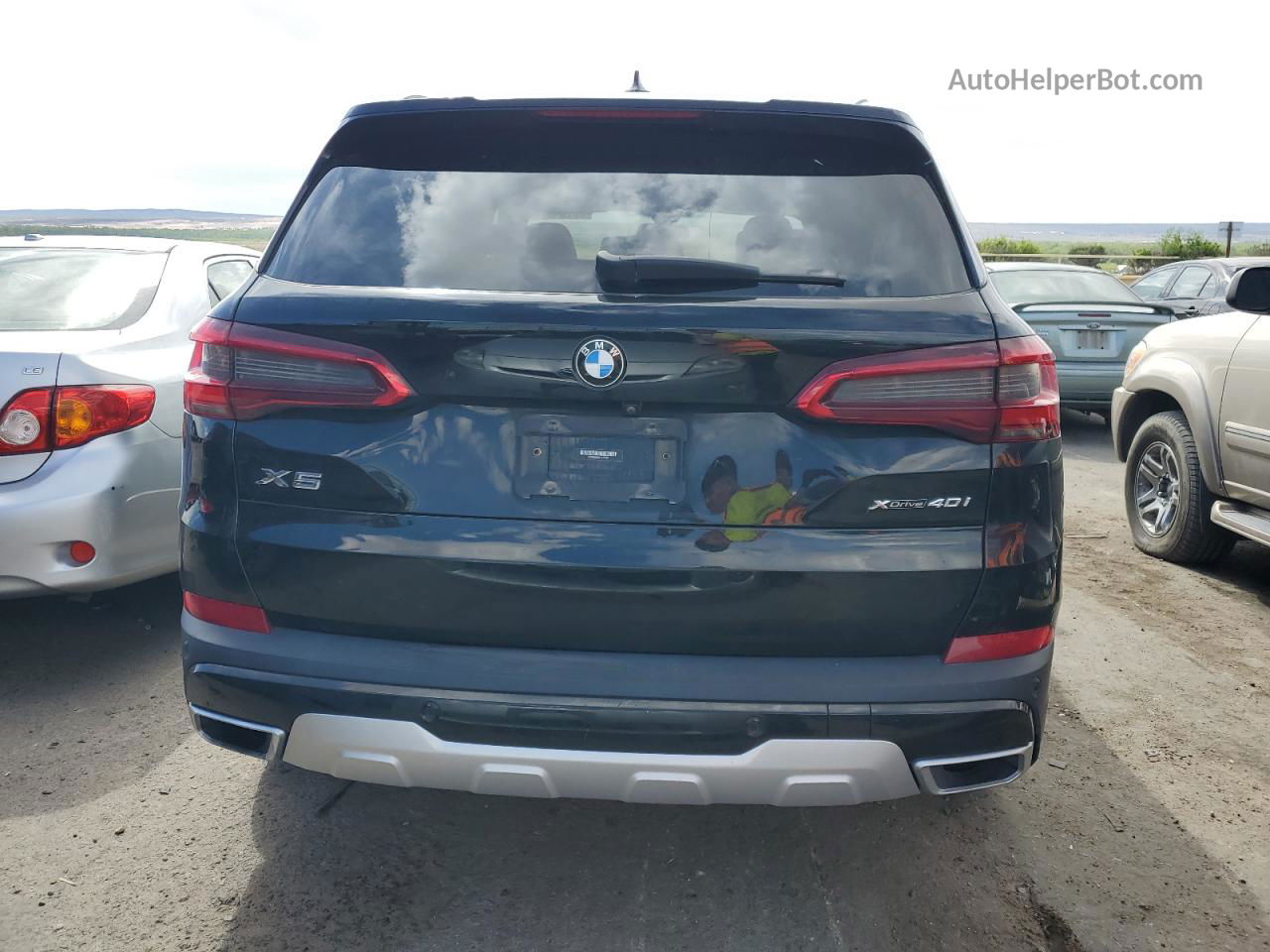 2020 Bmw X5 Xdrive40i Black vin: 5UXCR6C02LLL76797