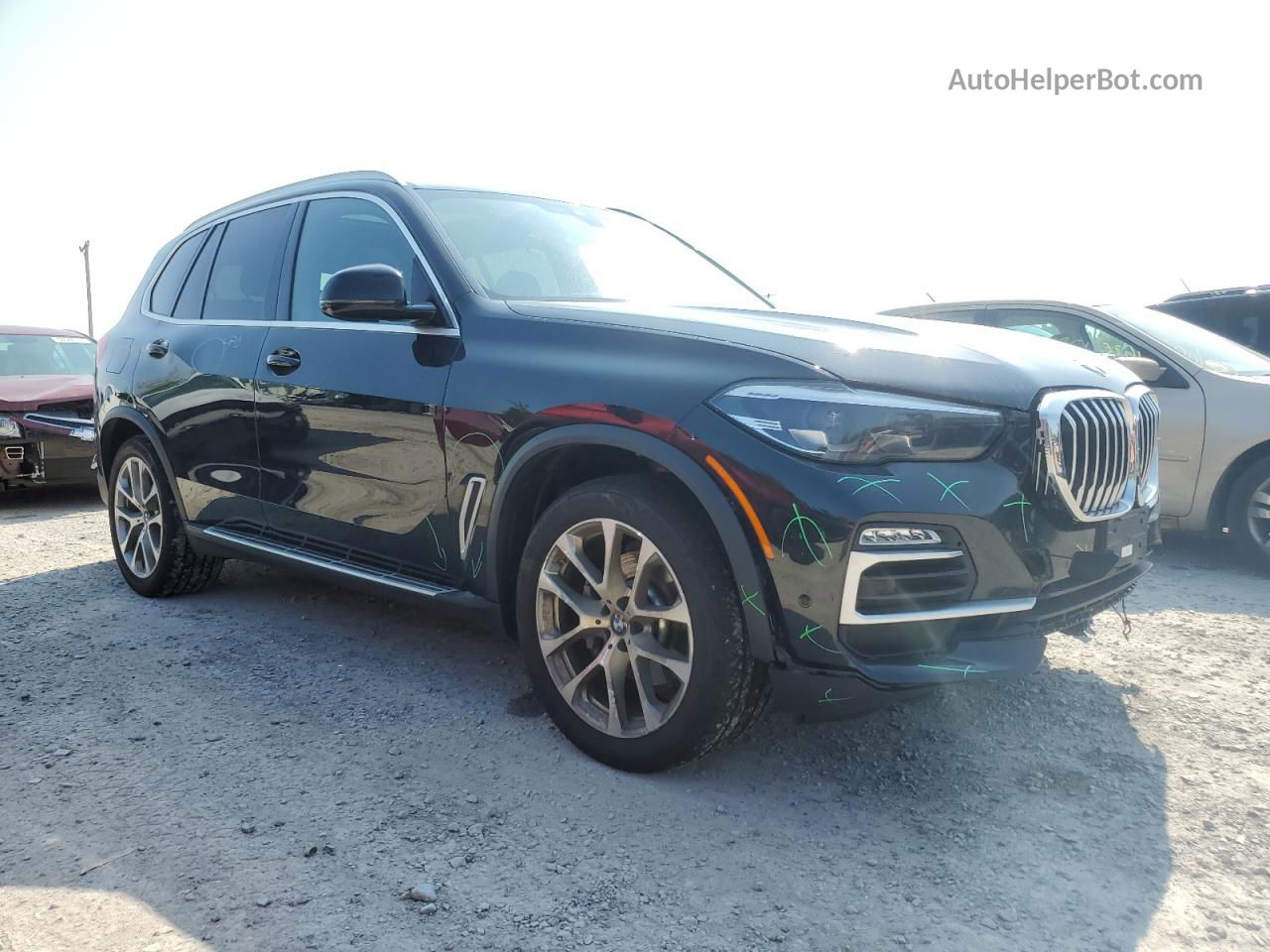 2020 Bmw X5 Xdrive40i Черный vin: 5UXCR6C03L9B40935