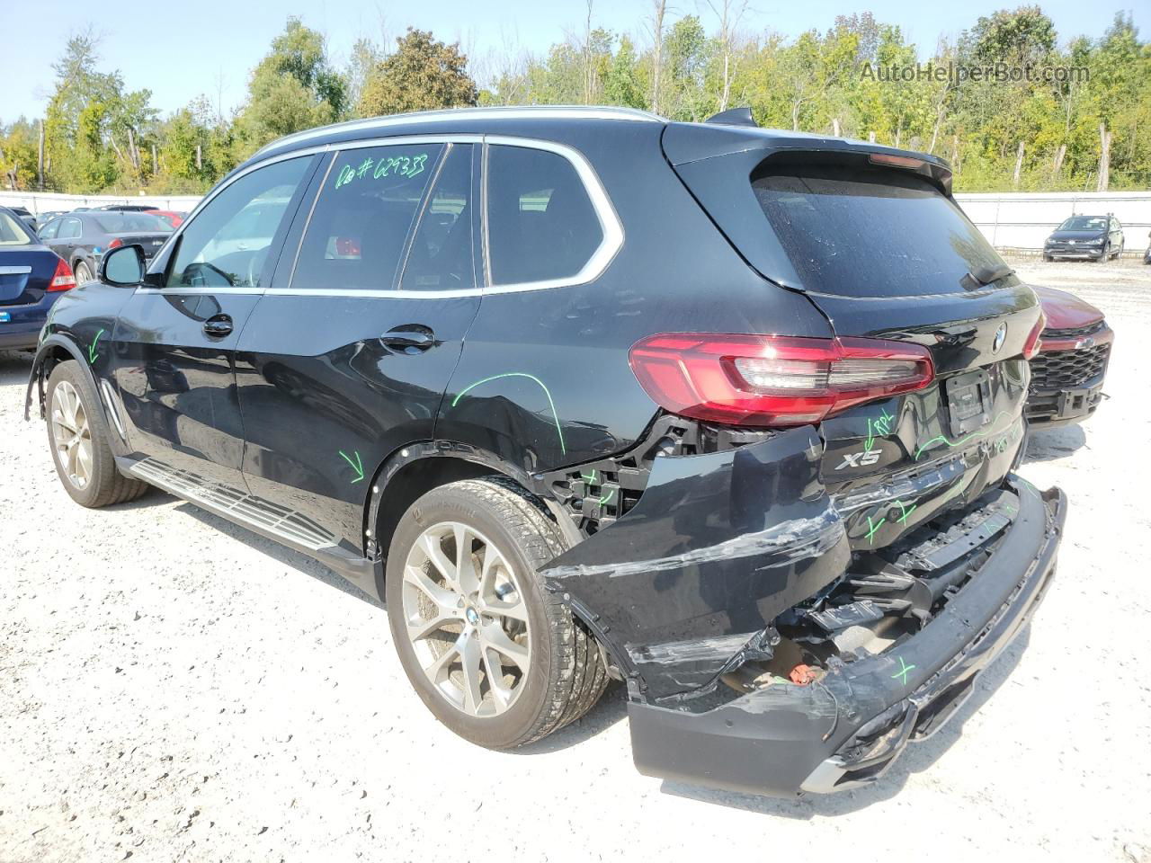 2020 Bmw X5 Xdrive40i Черный vin: 5UXCR6C03L9B40935