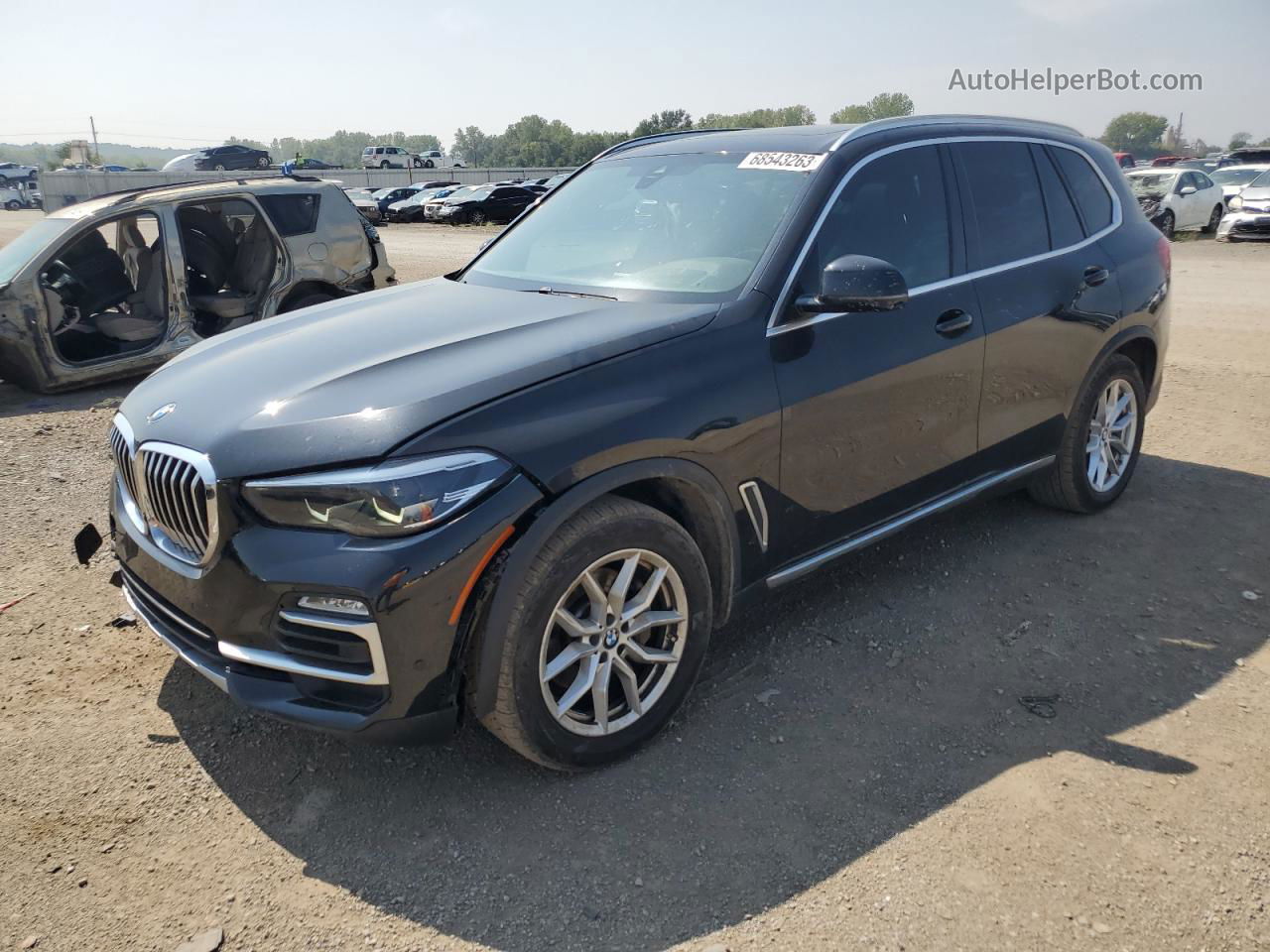 2020 Bmw X5 Xdrive40i Black vin: 5UXCR6C03L9B73997