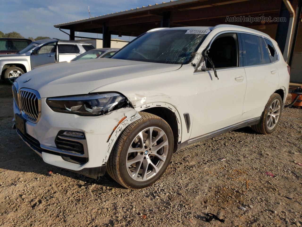 2020 Bmw X5 Xdrive40i White vin: 5UXCR6C03L9C02012