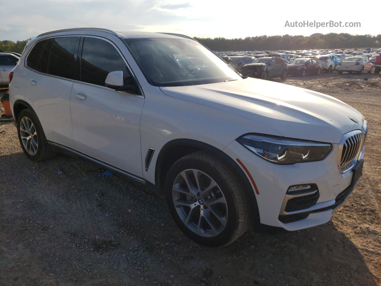 2020 Bmw X5 Xdrive40i White vin: 5UXCR6C03L9C02012