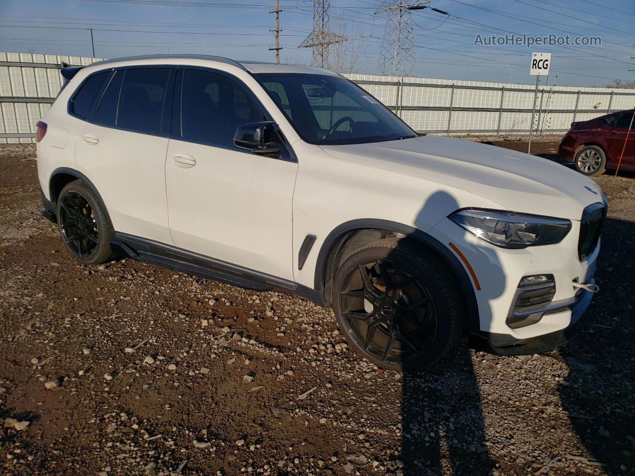 2020 Bmw X5 Xdrive40i White vin: 5UXCR6C03L9C33597