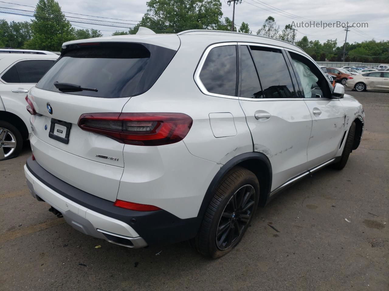 2020 Bmw X5 Xdrive40i Белый vin: 5UXCR6C03L9C44938