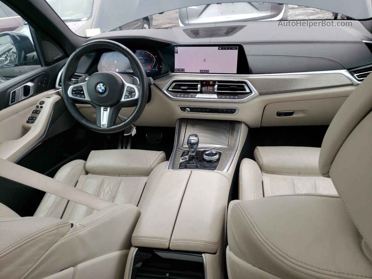 2020 Bmw X5 Xdrive40i Синий vin: 5UXCR6C03LLL74752